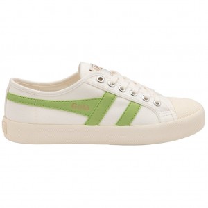 Gola Vegan Classics Coaster Shoes Wit Groen Nederland | 189-BCJESM