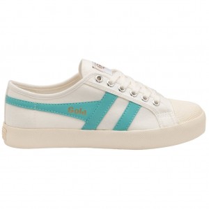 Gola Vegan Classics Coaster Shoes Wit Nederland | 029-CRBHVZ