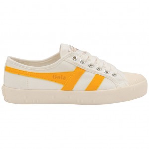 Gola Vegan Classics Coaster Shoes Wit Nederland | 253-OABVYD