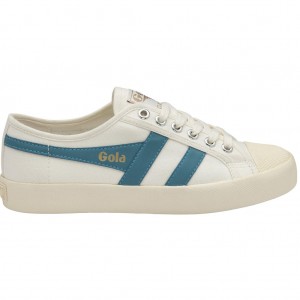 Gola Vegan Classics Coaster Shoes Wit Nederland | 238-IEQHNM