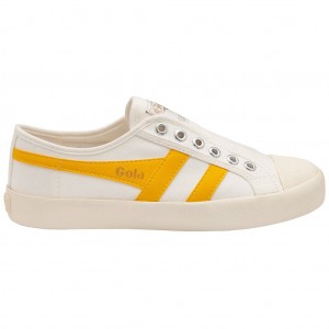 Gola Vegan Classics Coaster Slip Shoes Wit Nederland | 354-AITSOM