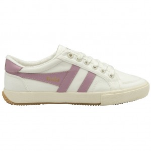 Gola Vegan Classics Stratus Plimsoll Sneakers Wit Nederland | 108-YIQCTA