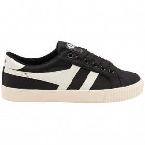 Gola Vegan Classics Tennis Mark Cox Sneakers Zwart Wit Nederland | 021-FXBIZT