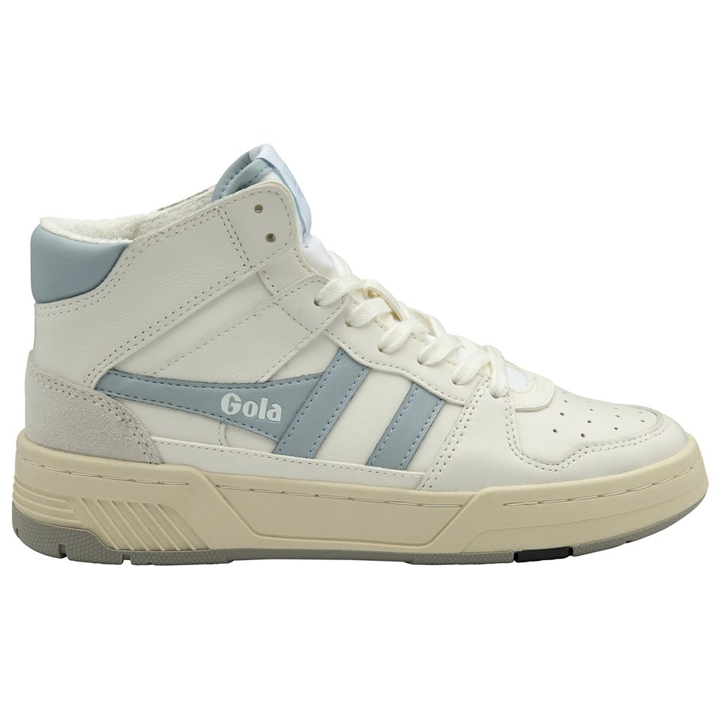 Gola Classics Allcourt High Sneakers Wit Blauw Nederland | 715-ETOBMN