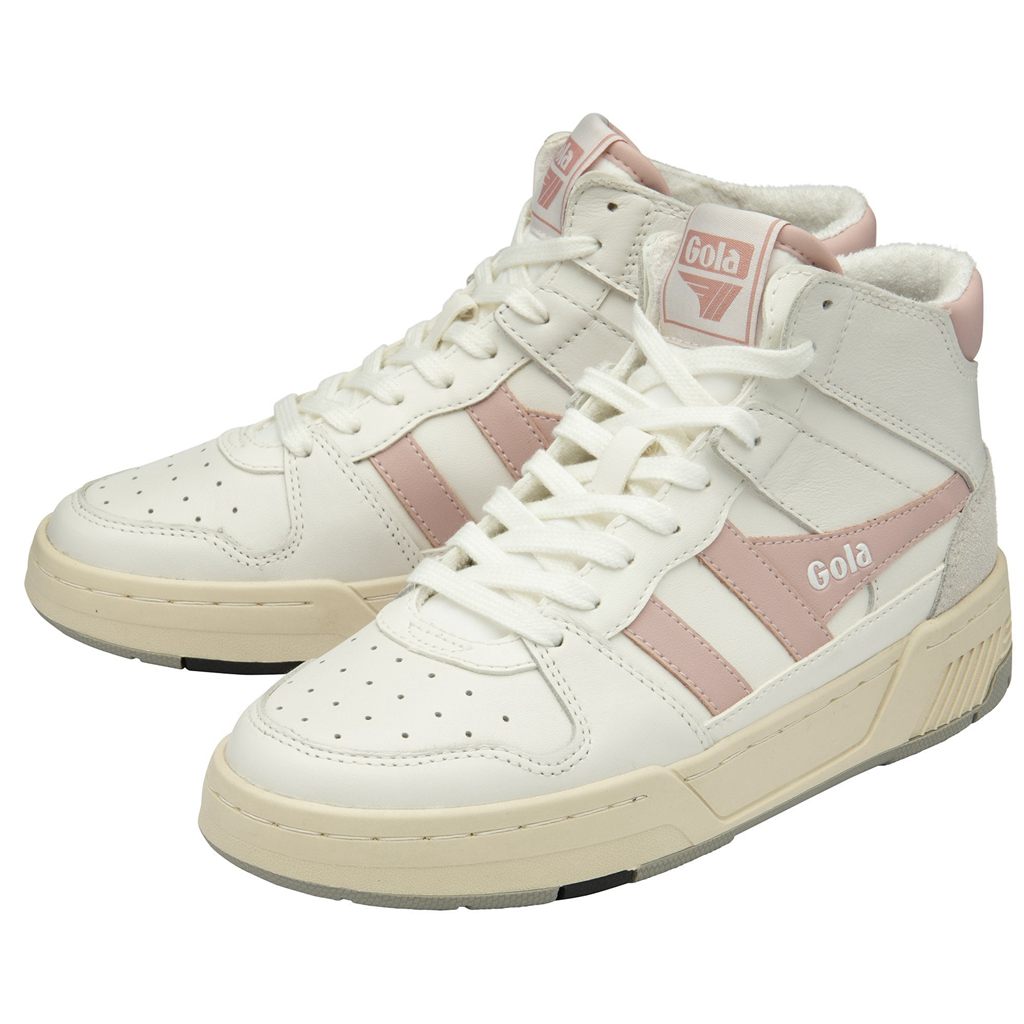 Gola Classics Allcourt High Sneakers Wit Roze Nederland | 192-NPQIAR