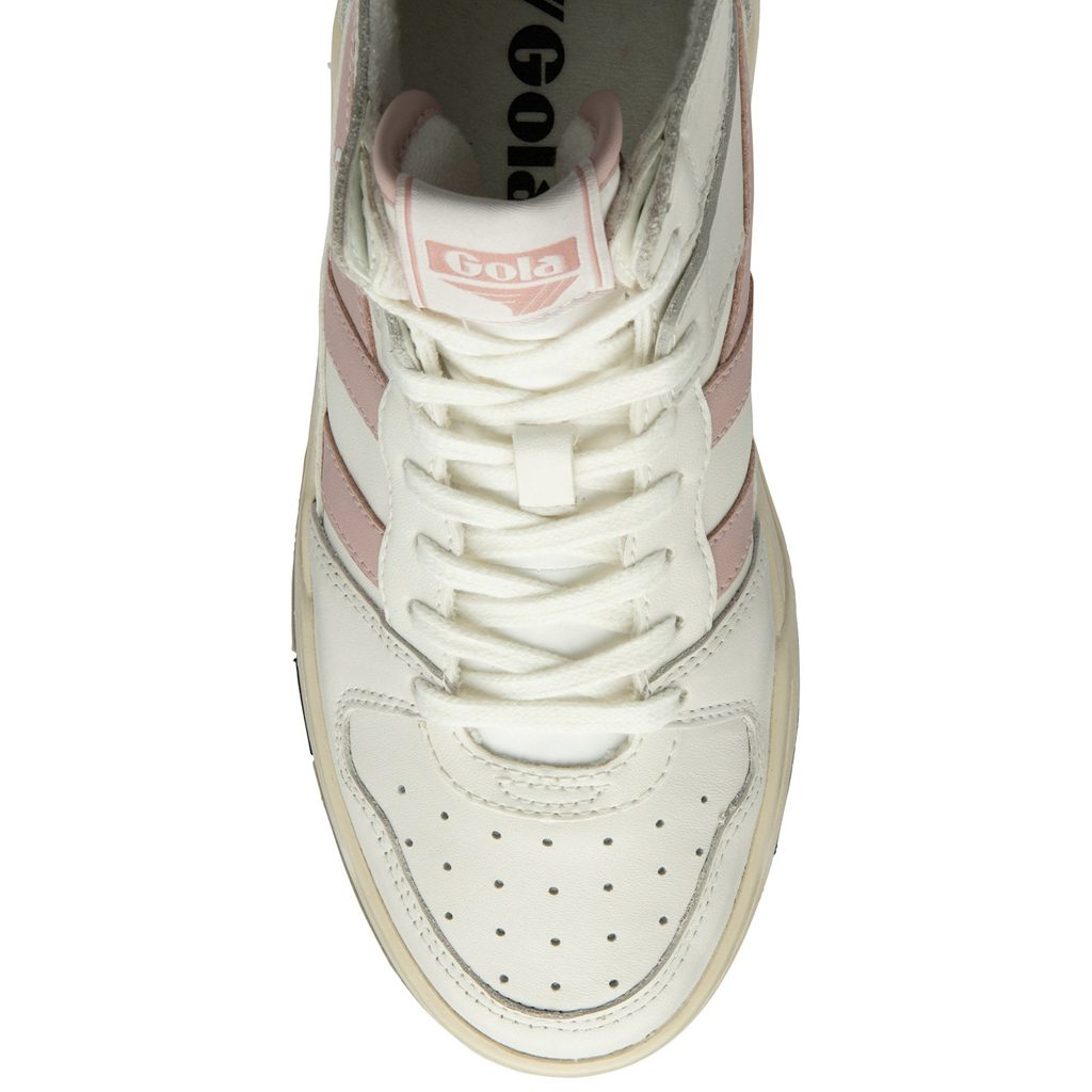 Gola Classics Allcourt High Sneakers Wit Roze Nederland | 192-NPQIAR