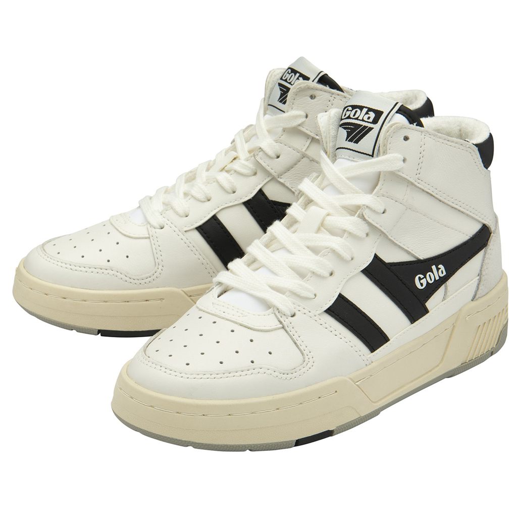 Gola Classics Allcourt High Sneakers Wit Zwart Nederland | 206-CWLFAB