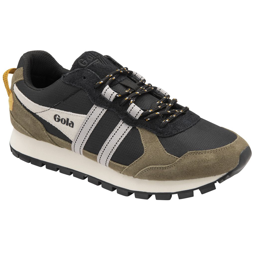 Gola Classics Altitude Sneakers Zwart Khaki Wit Nederland | 214-MHAROX