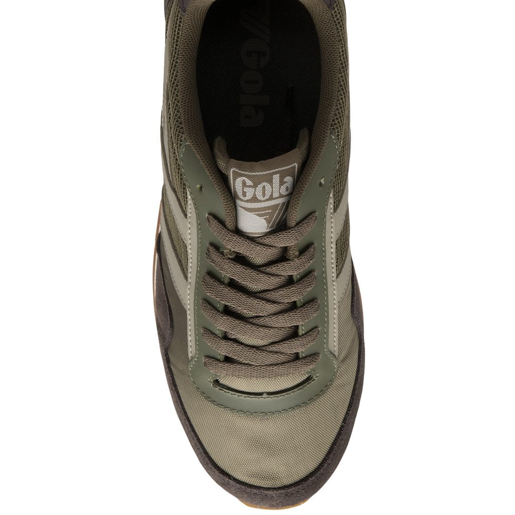 Gola Classics Atlanta Sneakers Khaki Donkerbruin Nederland | 023-MBZFQP