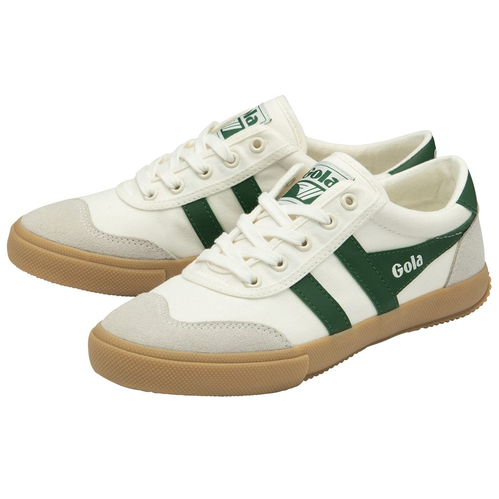 Gola Classics Badminton Plimsoll Sneakers Wit Groen Nederland | 247-QWEHUP