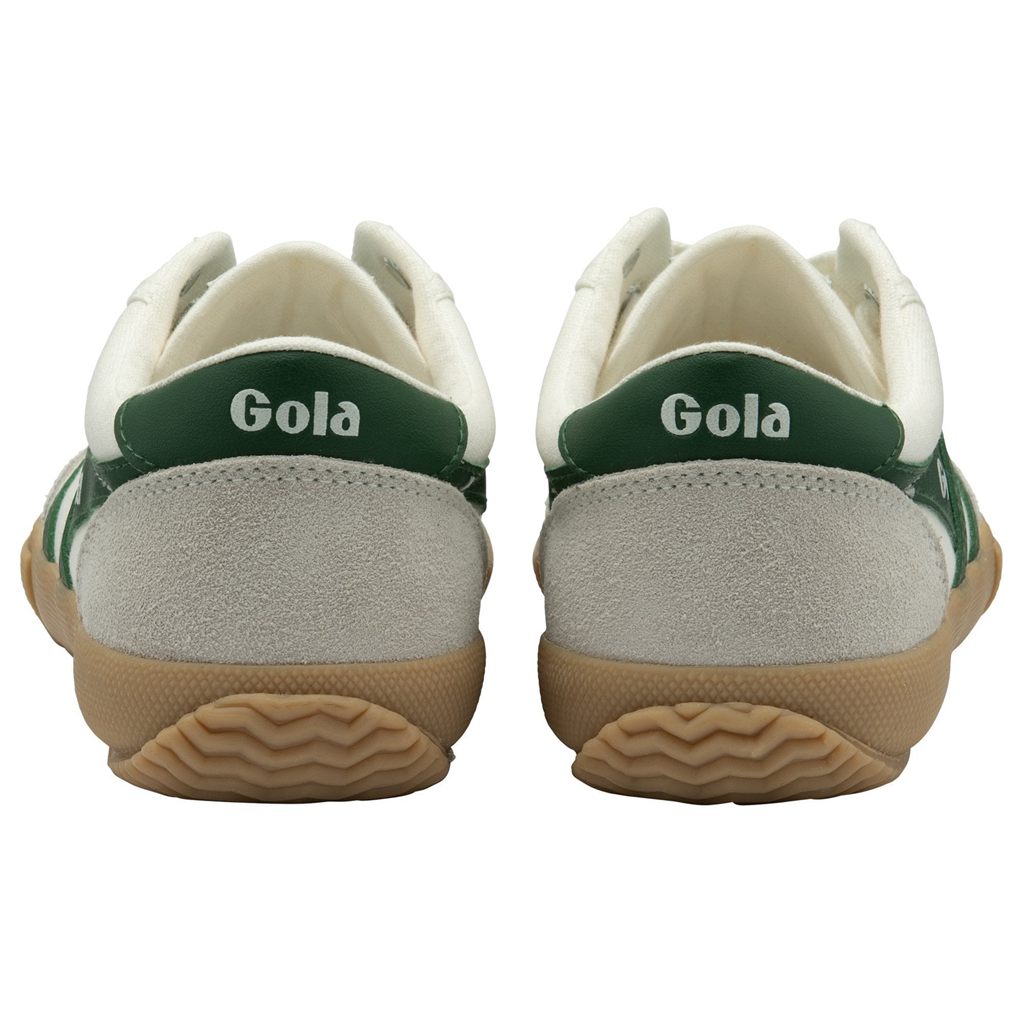 Gola Classics Badminton Plimsoll Sneakers Wit Groen Nederland | 247-QWEHUP