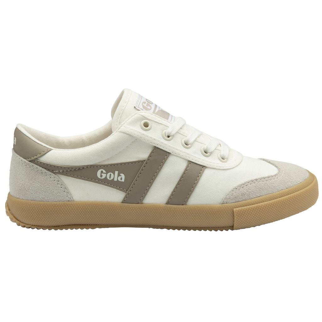 Gola Classics Badminton Plimsoll Sneakers Wit Grijs Nederland | 319-BPNGOJ