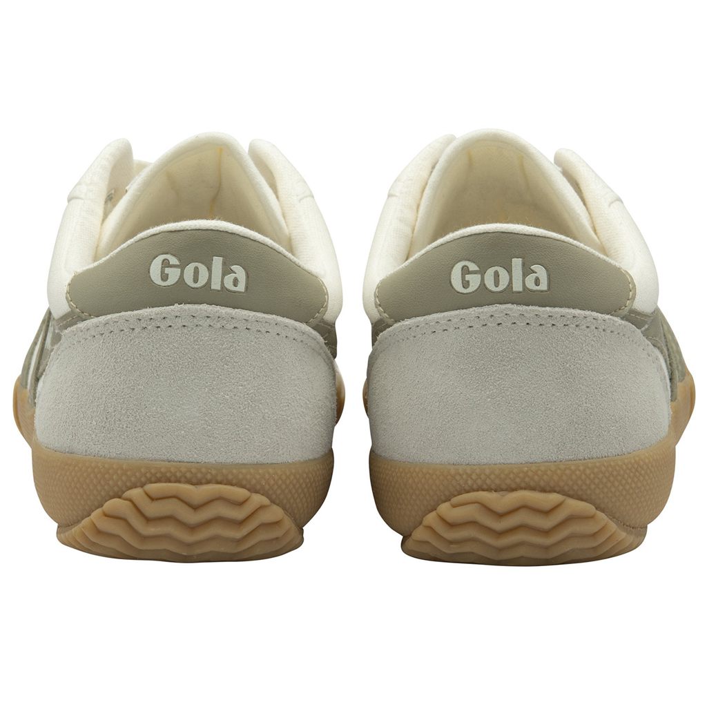 Gola Classics Badminton Plimsoll Sneakers Wit Grijs Nederland | 319-BPNGOJ