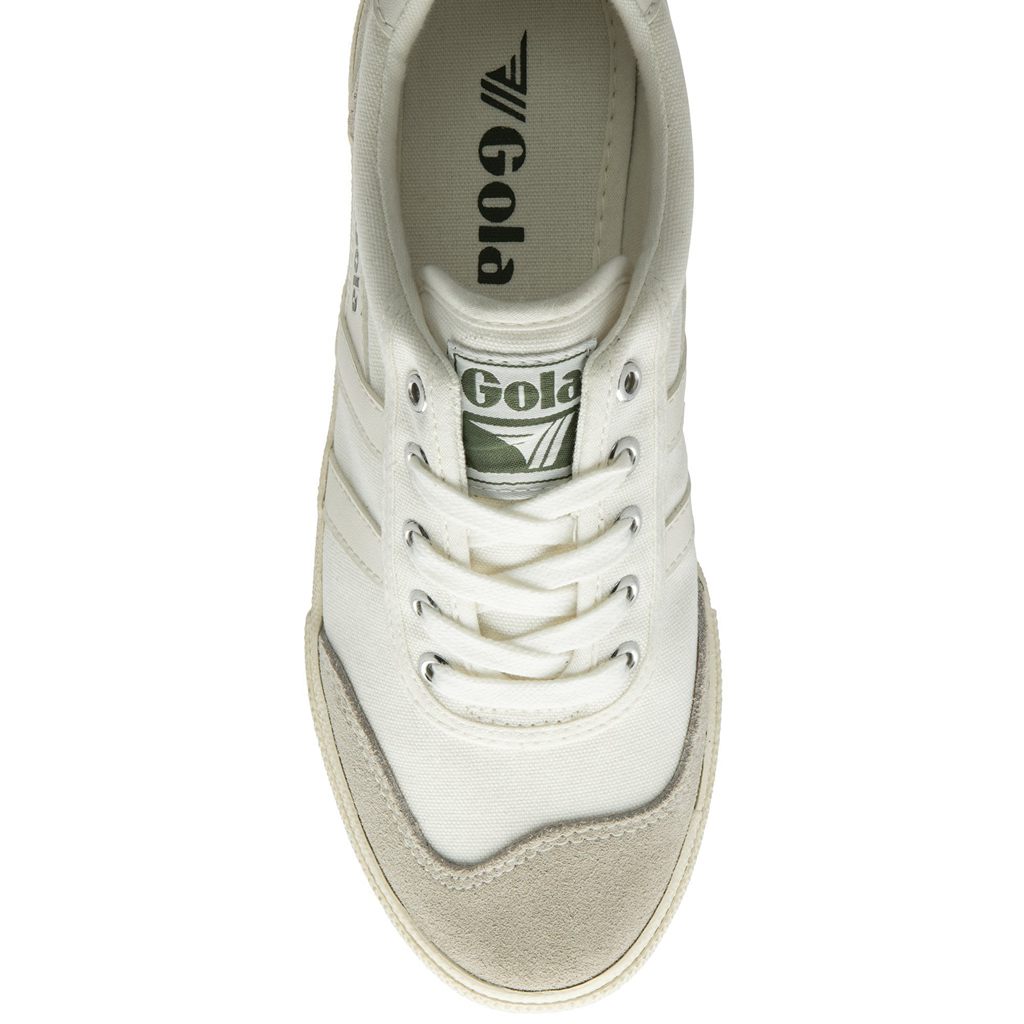 Gola Classics Badminton Plimsoll Sneakers Wit Nederland | 571-FVNBJR