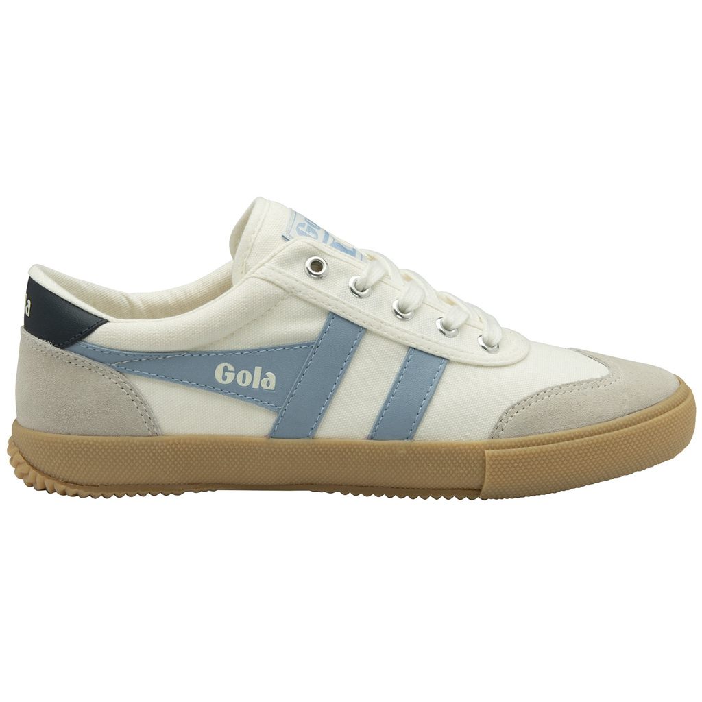 Gola Classics Badminton Plimsoll Sneakers Wit Donkerblauw Nederland | 239-BLWENX