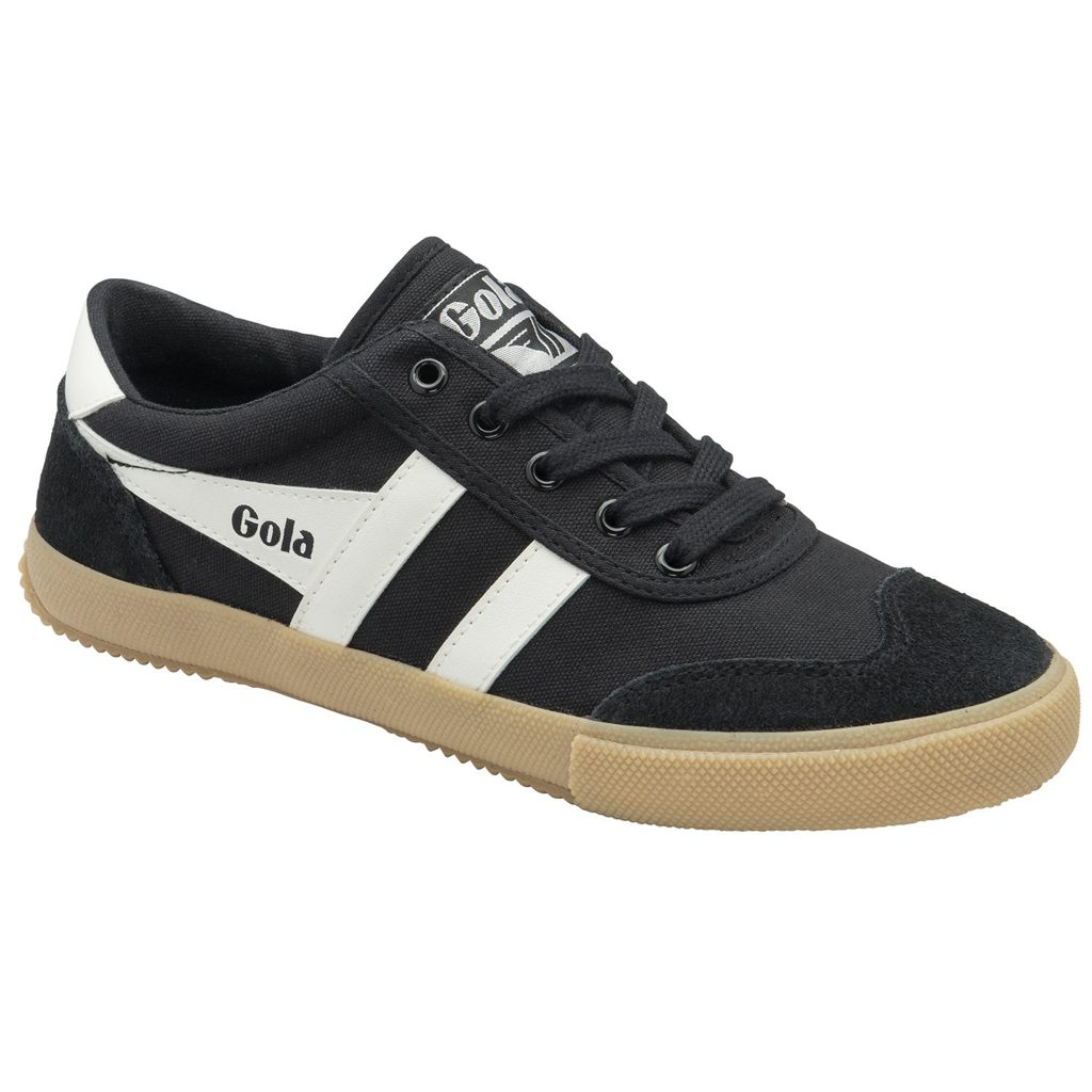 Gola Classics Badminton Plimsoll Sneakers Zwart Wit Nederland | 935-BSKDQT