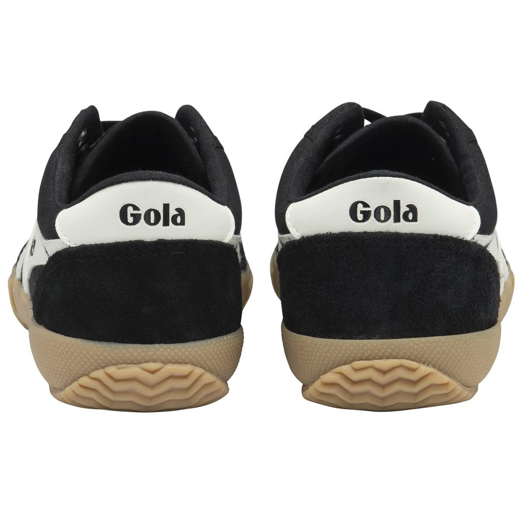 Gola Classics Badminton Plimsoll Sneakers Zwart Wit Nederland | 935-BSKDQT
