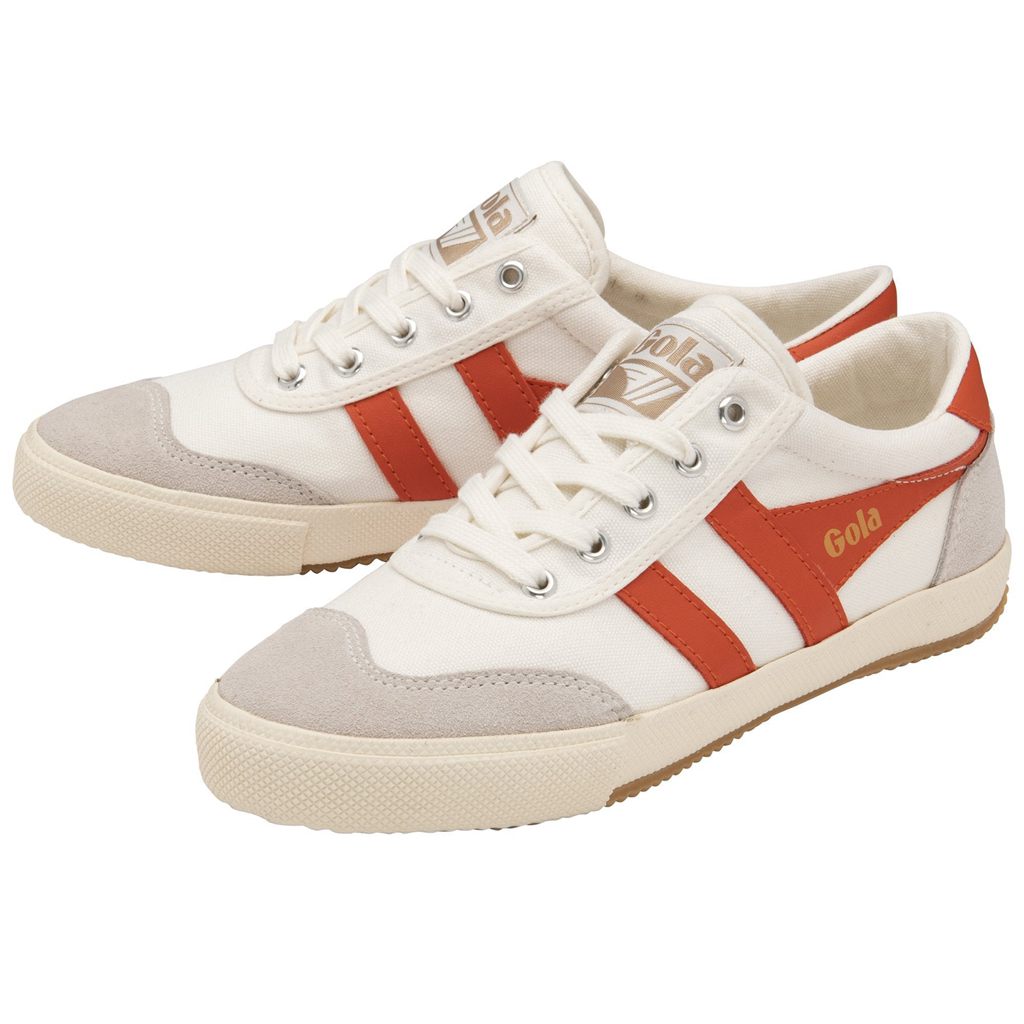 Gola Classics Badminton Plimsoll Sneakers Wit Nederland | 634-JNBPZK