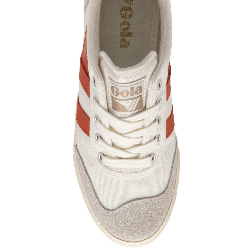 Gola Classics Badminton Plimsoll Sneakers Wit Nederland | 634-JNBPZK
