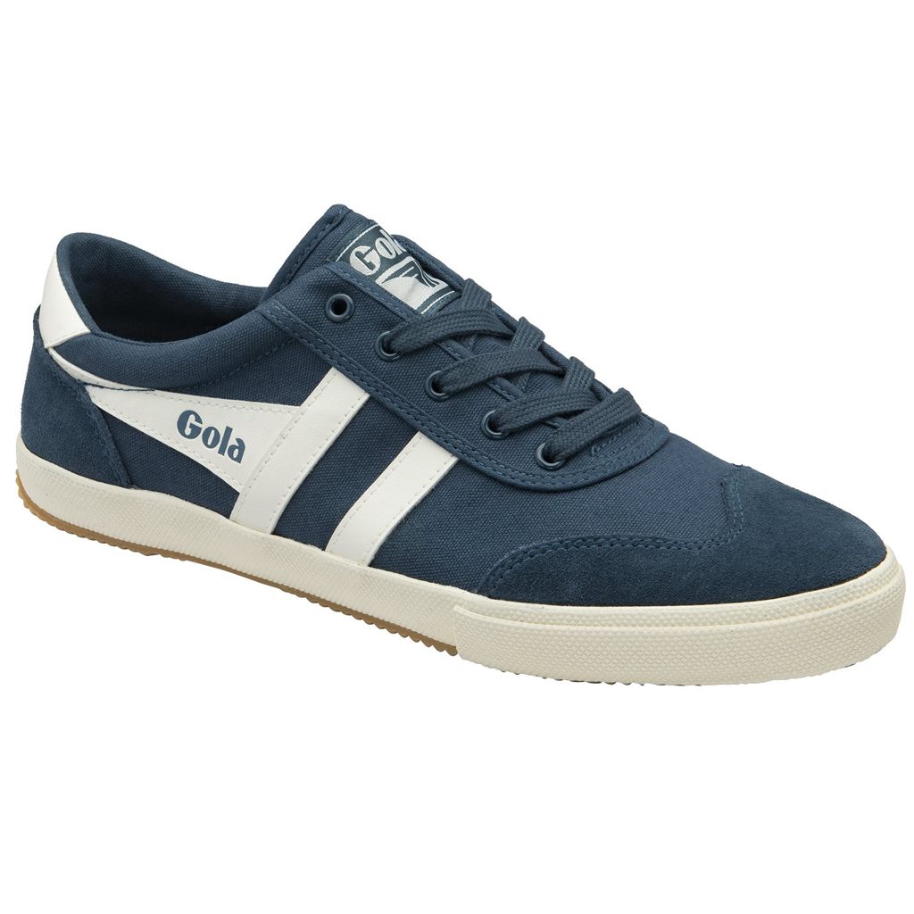 Gola Classics Badminton Plimsoll Sneakers Blauw Wit Nederland | 605-RJNGEV