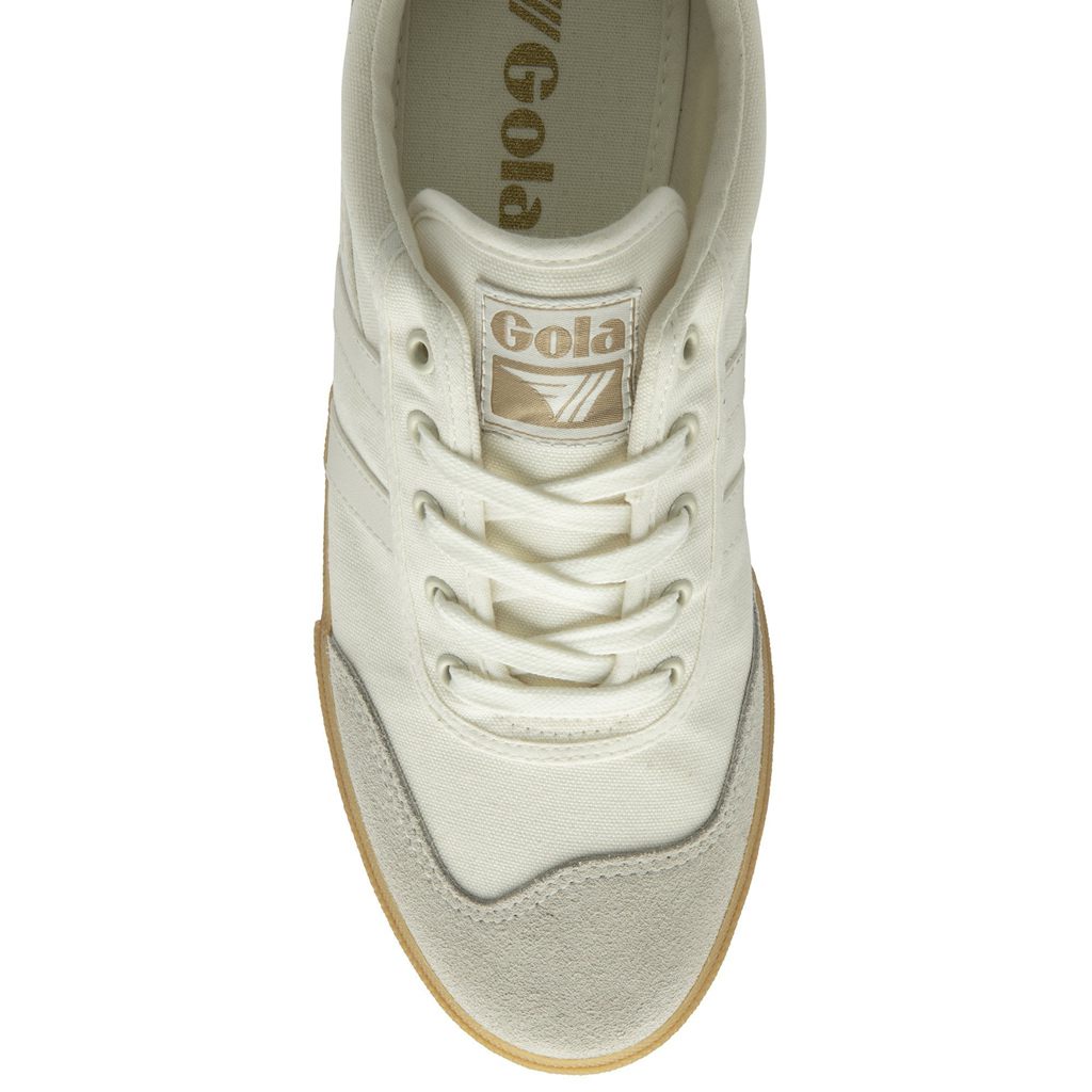 Gola Classics Badminton Plimsoll Sneakers Wit Nederland | 594-XLRAOP