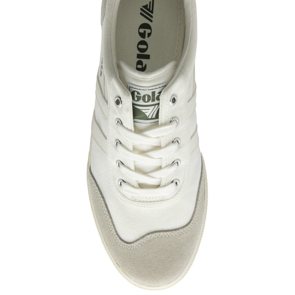Gola Classics Badminton Plimsoll Sneakers Wit Nederland | 518-TEXCQD
