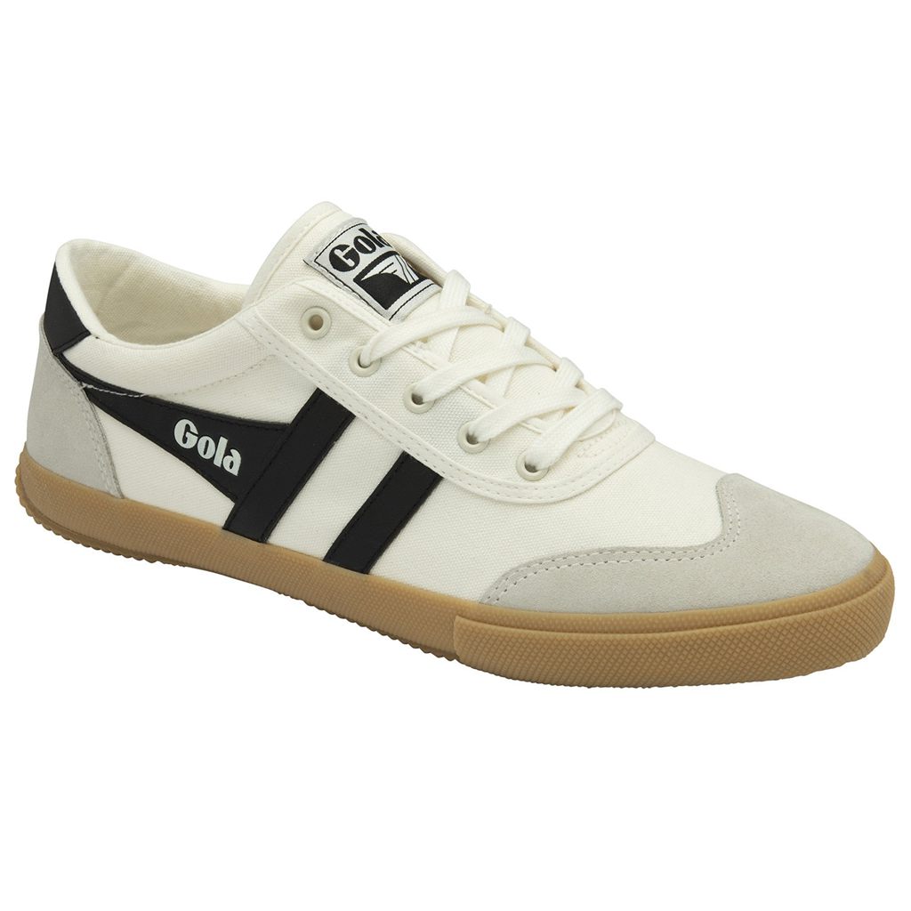 Gola Classics Badminton Plimsoll Sneakers Wit Zwart Nederland | 125-EPITGV
