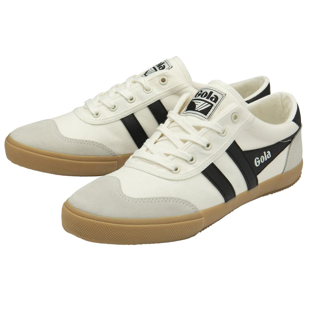 Gola Classics Badminton Plimsoll Sneakers Wit Zwart Nederland | 125-EPITGV