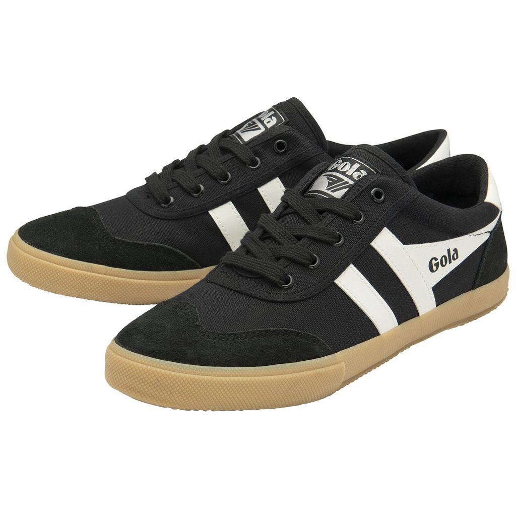 Gola Classics Badminton Plimsoll Sneakers Zwart Wit Nederland | 271-JNVCXT