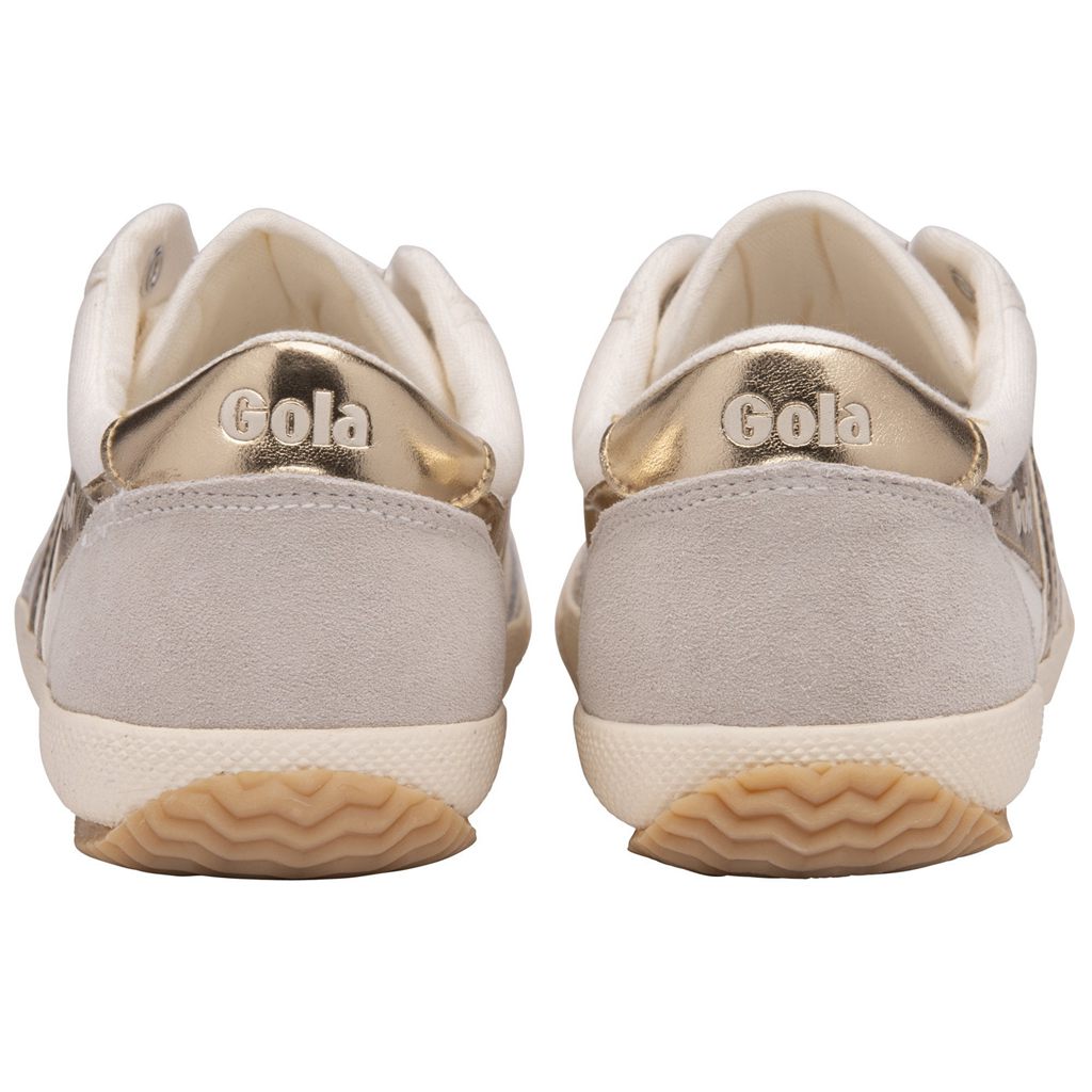Gola Classics Badminton Sneakers Wit Goud Nederland | 120-VZWIBP