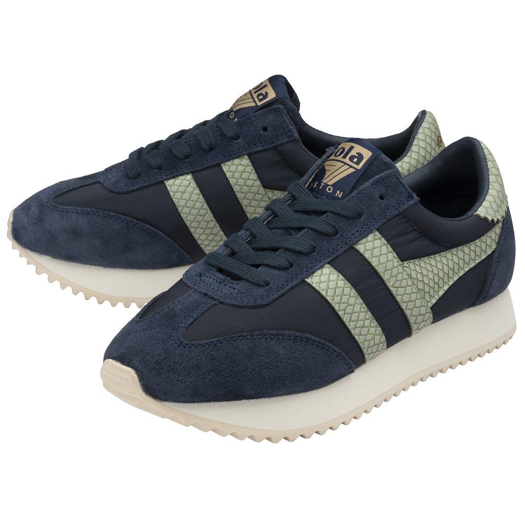 Gola Classics Boston '78 Snake Sneakers Donkerblauw Nederland | 096-OPIBHN