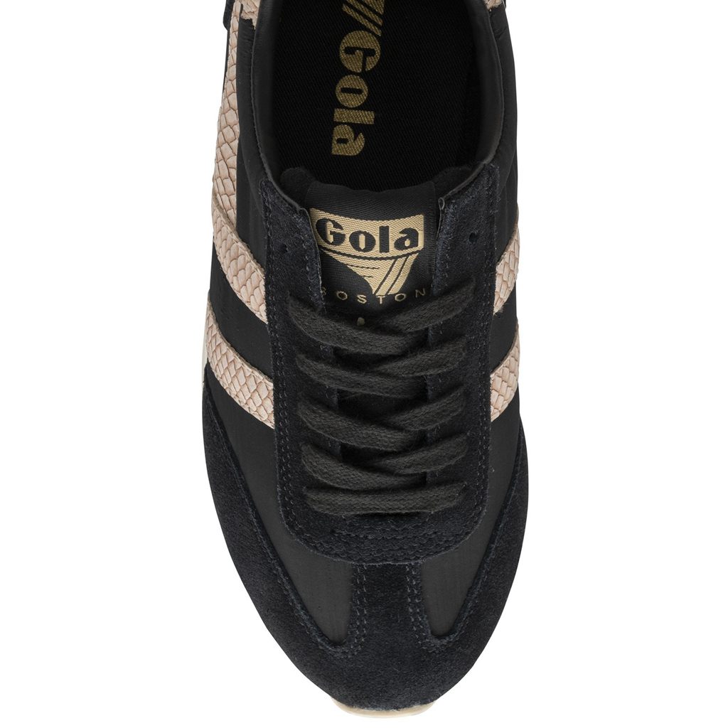 Gola Classics Boston '78 Snake Sneakers Zwart Roze Nederland | 594-QRWUSH