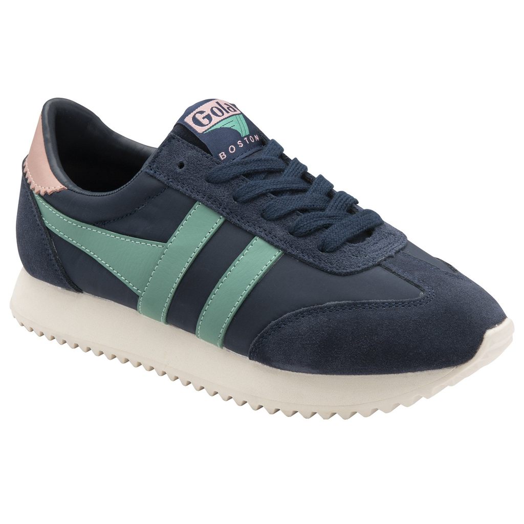 Gola Classics Boston '78 Sneakers Donkerblauw Groen Koraal Roze Nederland | 590-VLEPKF