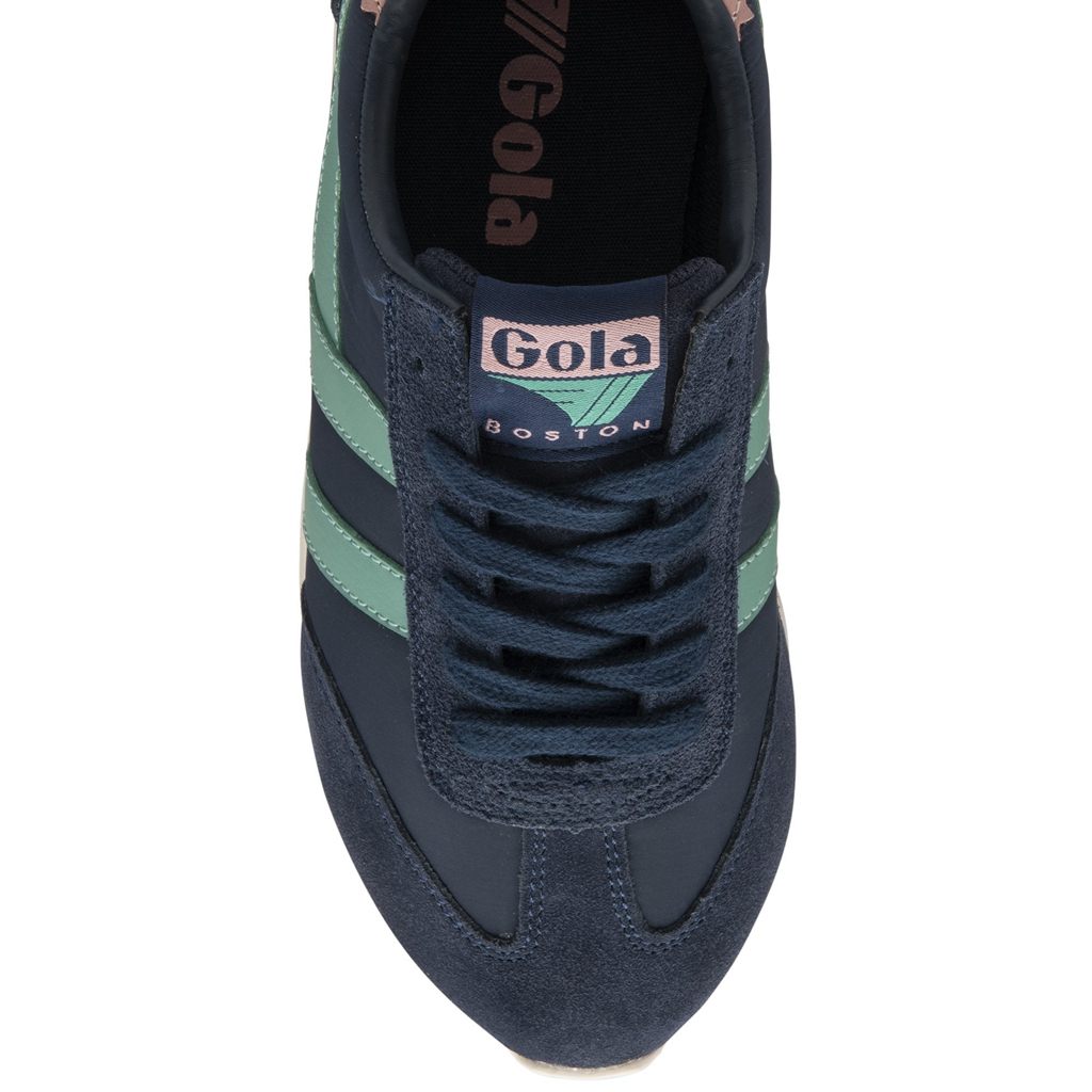 Gola Classics Boston '78 Sneakers Donkerblauw Groen Koraal Roze Nederland | 590-VLEPKF