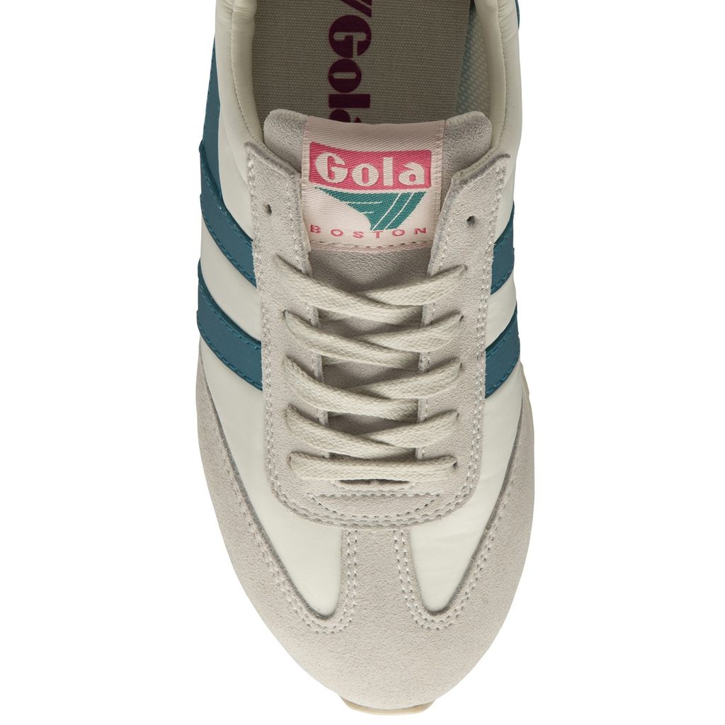 Gola Classics Boston '78 Sneakers Wit Fuchsie Nederland | 715-CJKOZF