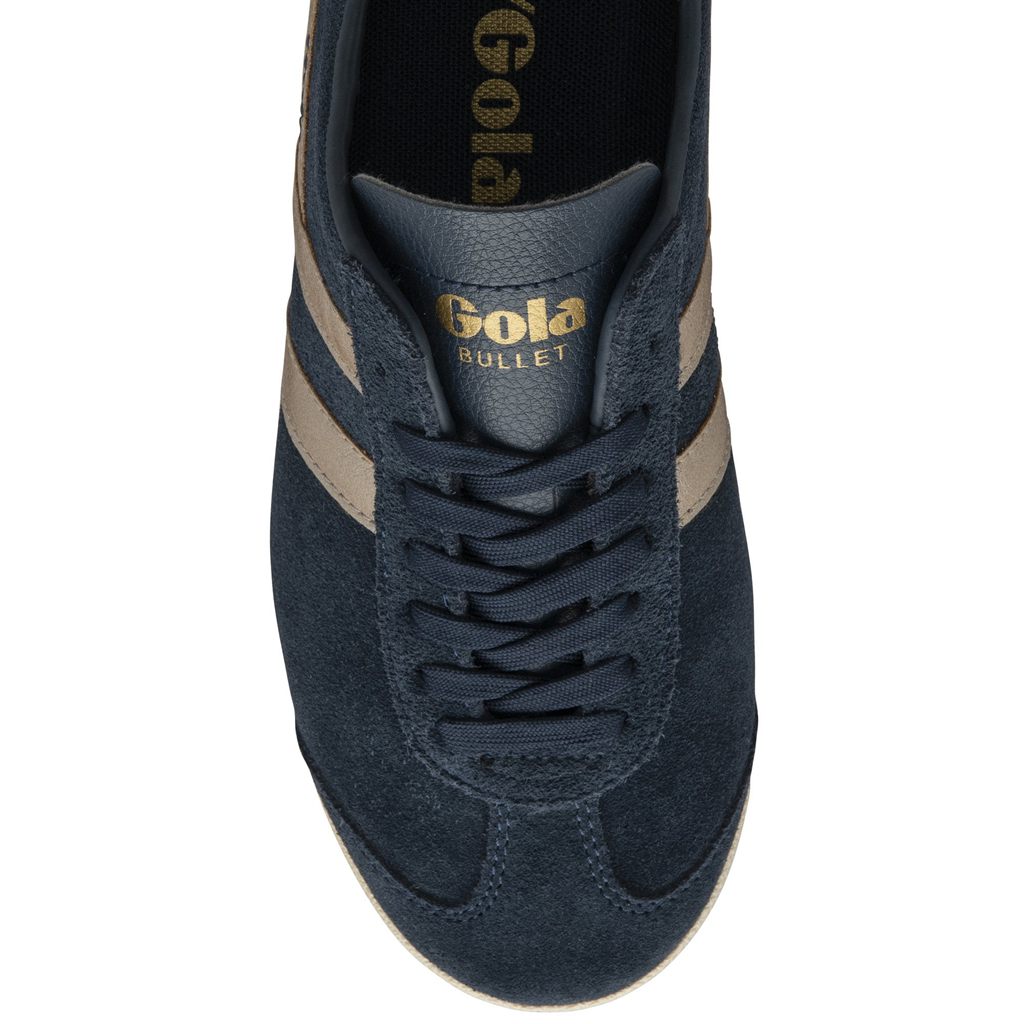 Gola Classics Bullet Flame Sneakers Donkerblauw Roze Goud Nederland | 963-BQJOIU