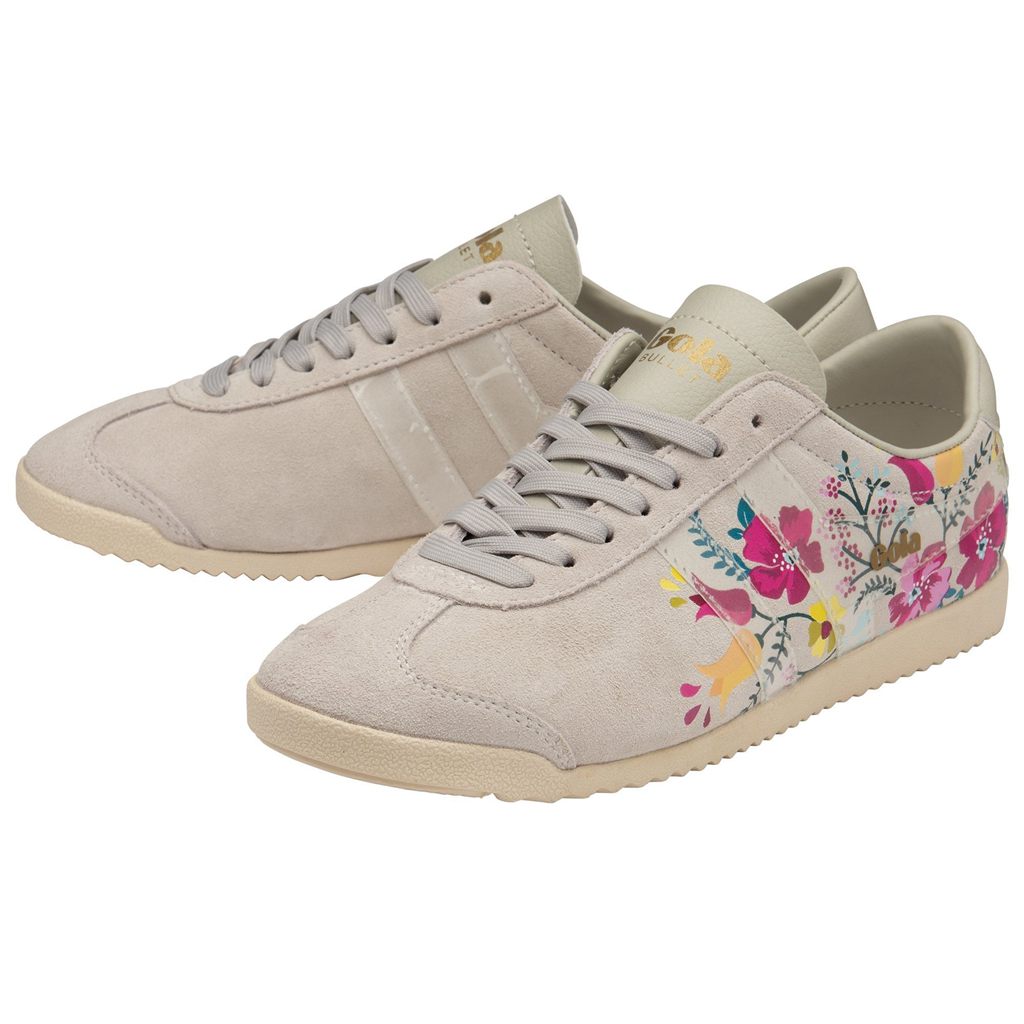 Gola Classics Bullet Floral Sneakers Wit Nederland | 063-UYLQHG