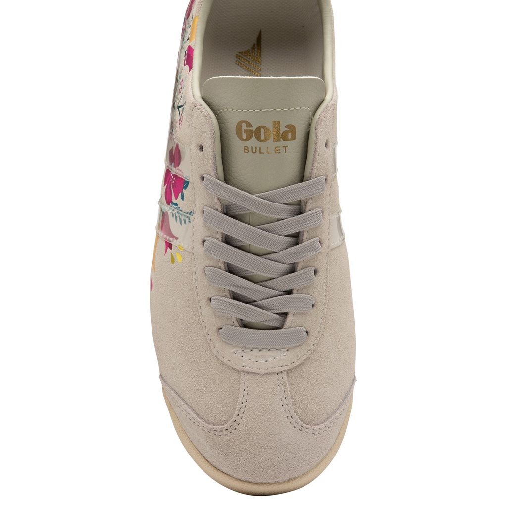 Gola Classics Bullet Floral Sneakers Wit Nederland | 063-UYLQHG