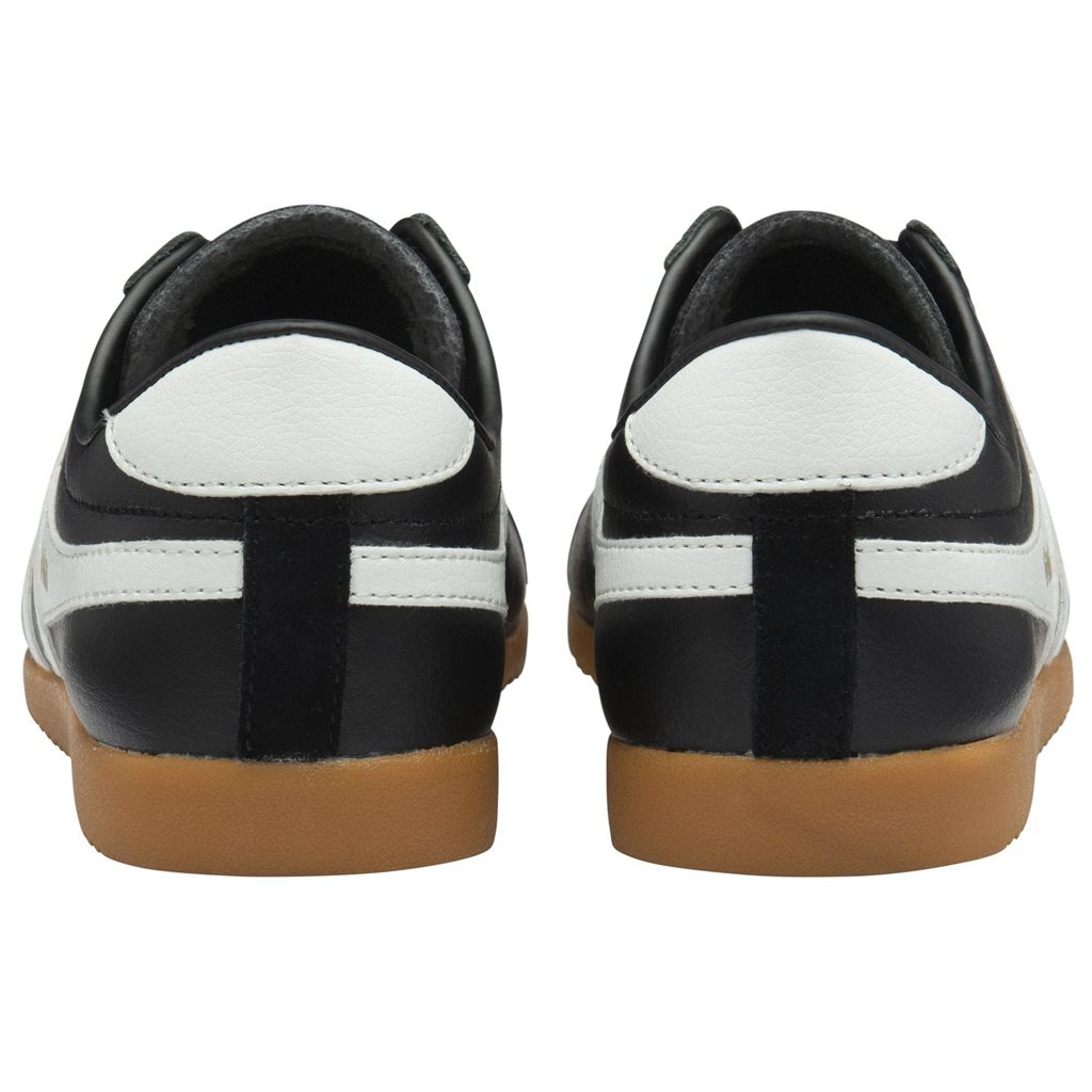 Gola Classics Bullet Leather Sneakers Zwart Wit Nederland | 356-HIZNKL