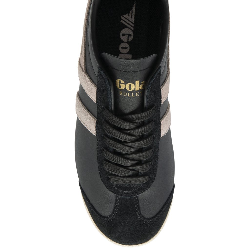 Gola Classics Bullet Pure Sneakers Zwart Roze Grijs Nederland | 956-GEUXMD