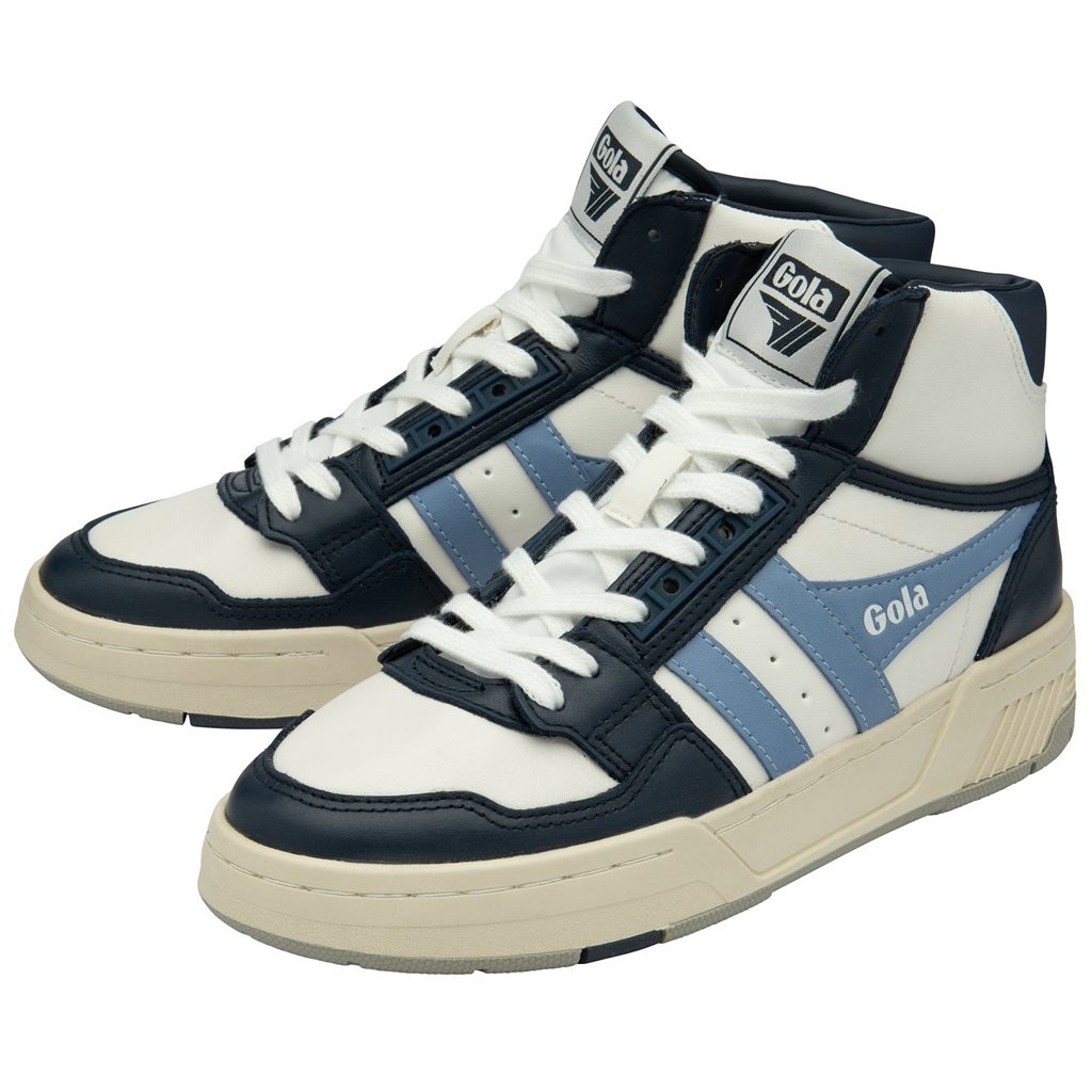 Gola Classics Challenge High Sneakers Wit Donkerblauw Blauw Nederland | 032-CBLYRH