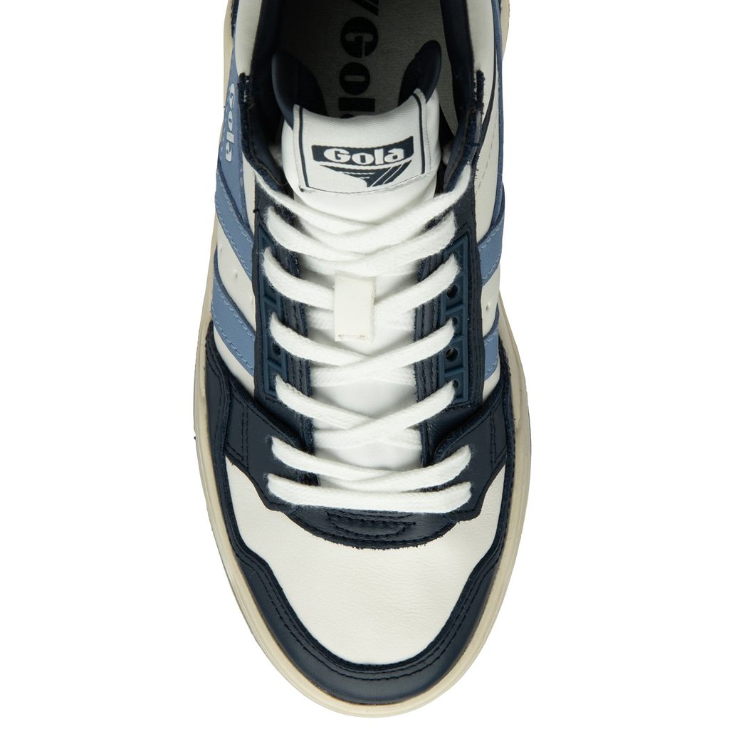 Gola Classics Challenge High Sneakers Wit Donkerblauw Blauw Nederland | 032-CBLYRH