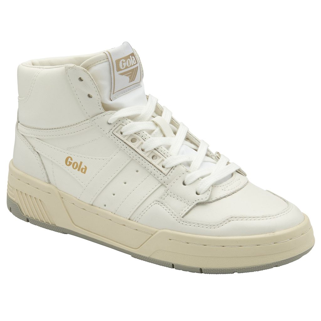 Gola Classics Challenge High Sneakers Wit Wit Nederland | 586-MNHGIL