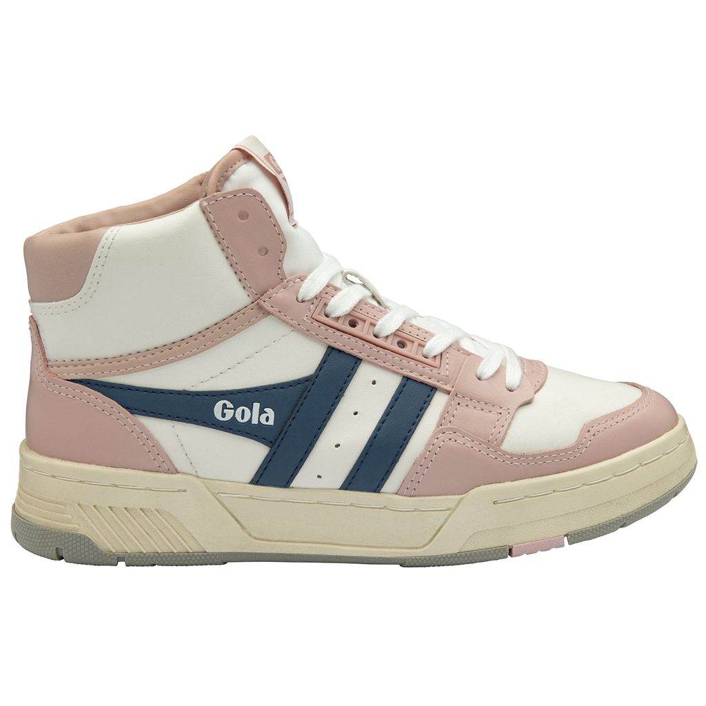 Gola Classics Challenge High Sneakers Wit Roze Nederland | 413-UWHCAM