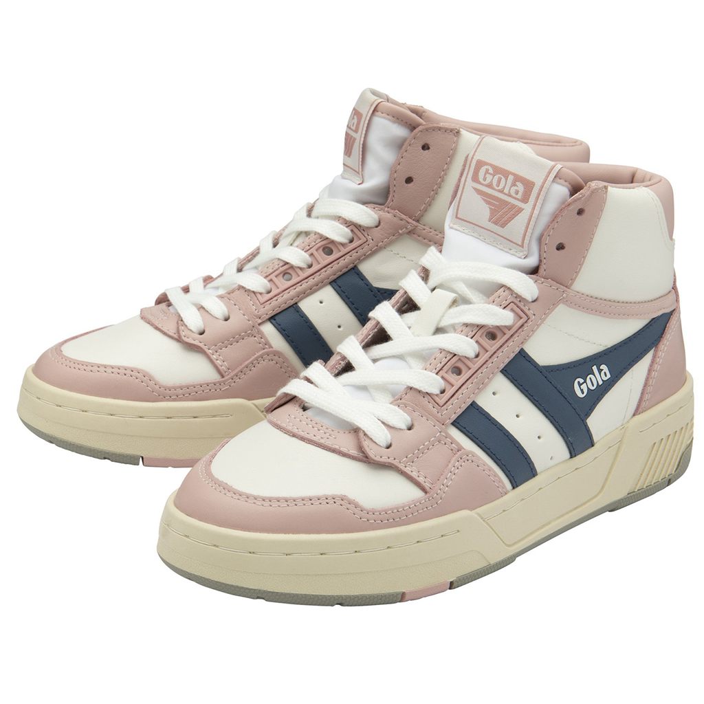 Gola Classics Challenge High Sneakers Wit Roze Nederland | 413-UWHCAM