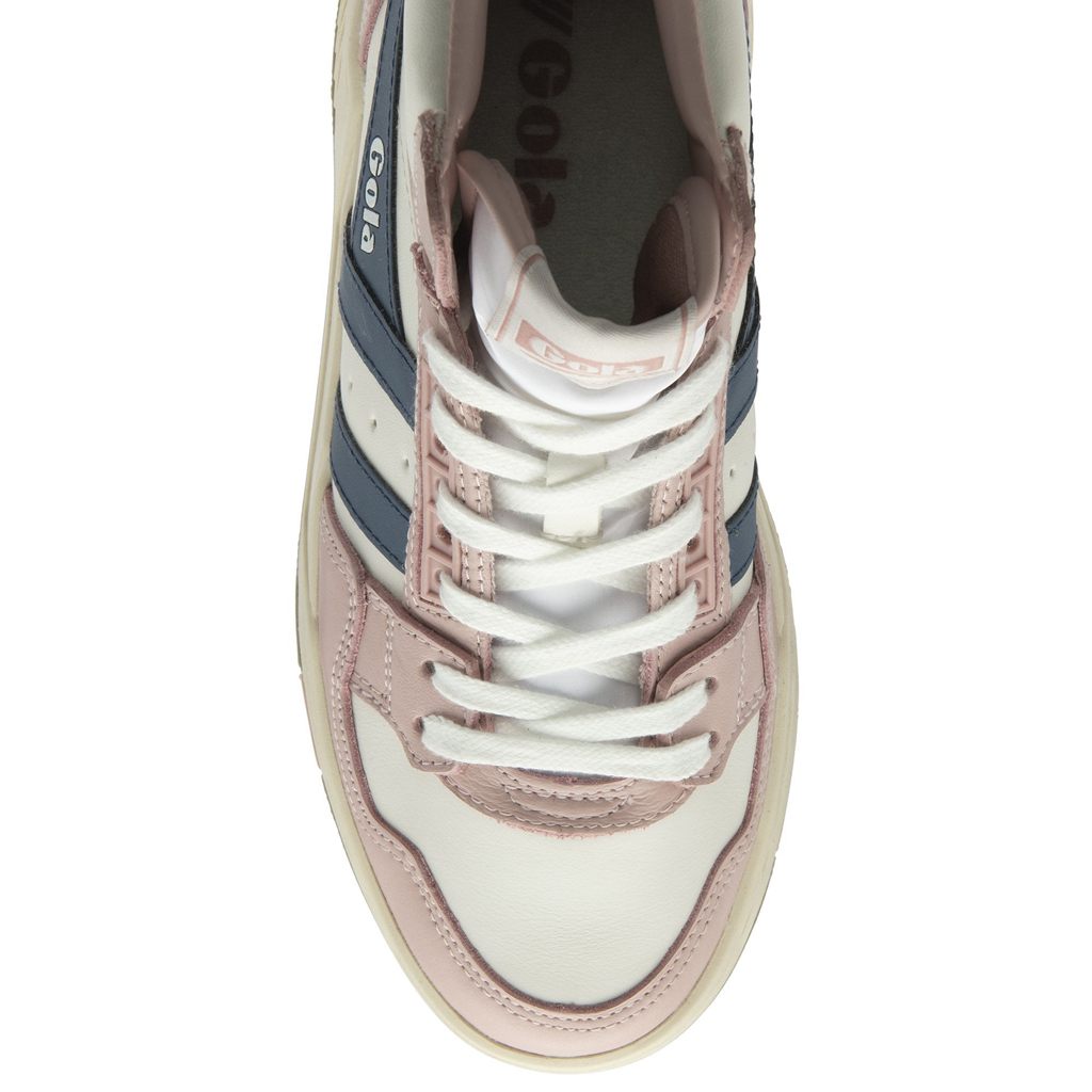 Gola Classics Challenge High Sneakers Wit Roze Nederland | 413-UWHCAM