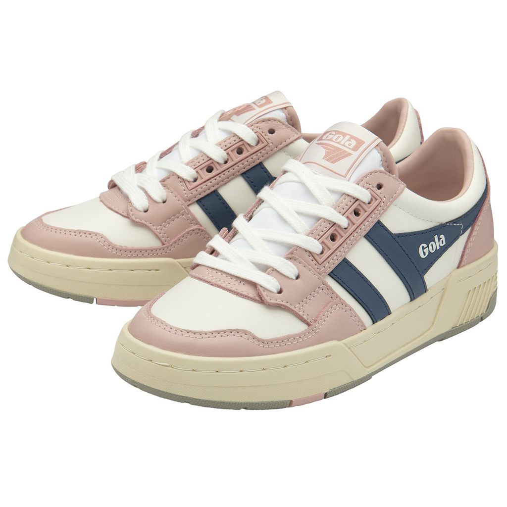 Gola Classics Challenge Sneakers Wit Roze Nederland | 532-UBPATD
