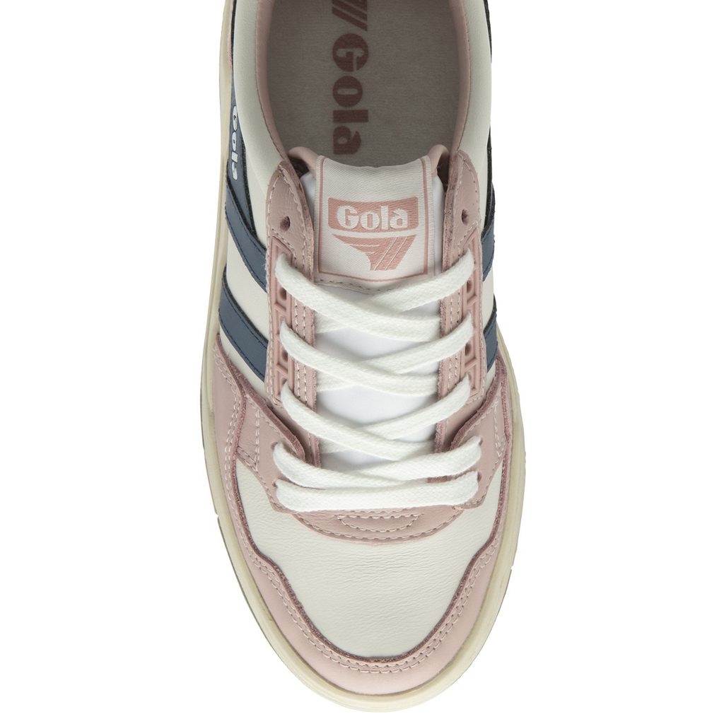 Gola Classics Challenge Sneakers Wit Roze Nederland | 532-UBPATD