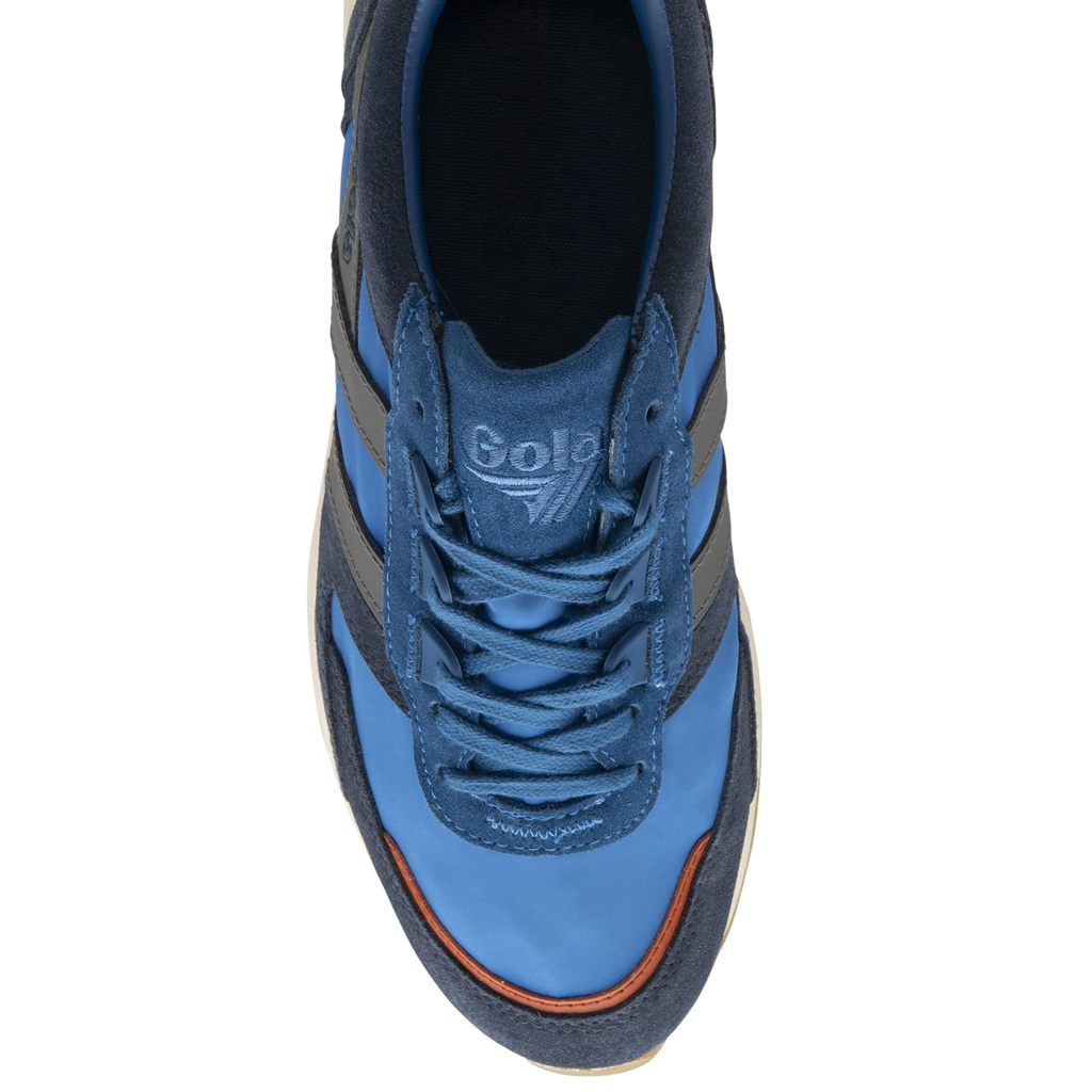 Gola Classics Chicago Sneakers Blauw Donkerblauw Nederland | 352-TLBKUI