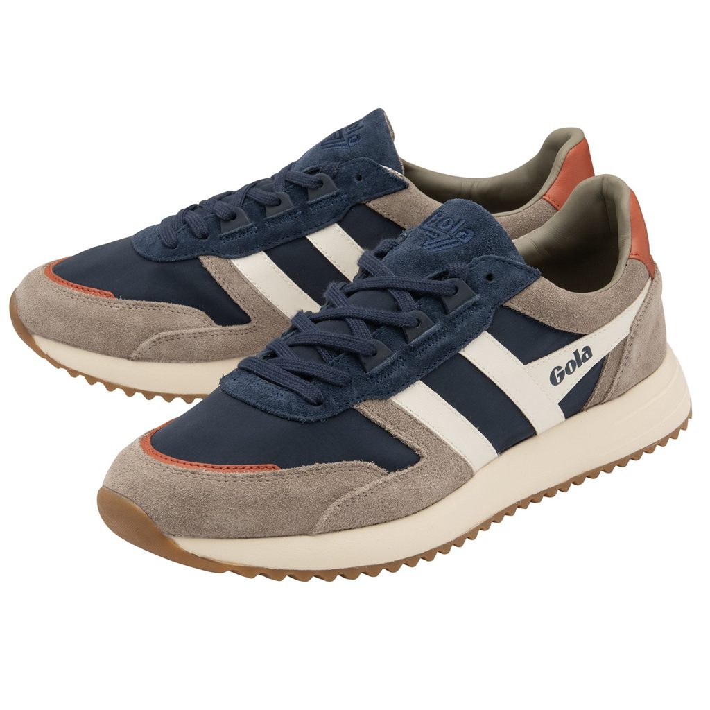 Gola Classics Chicago Sneakers Donkerblauw Wit Nederland | 261-XGCVEU